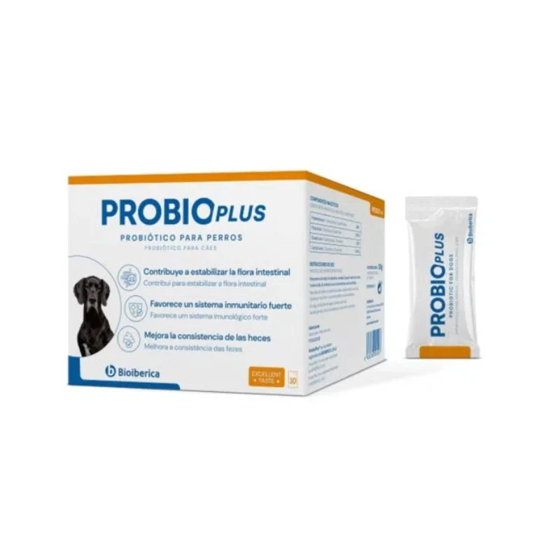 PROBIOTICO PARA PERROS PROBIO PLUS 30 SOBRES