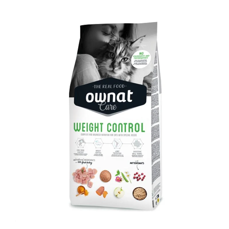 OWNAT CARE WEIGHT CONTROL GATOS 3 KG