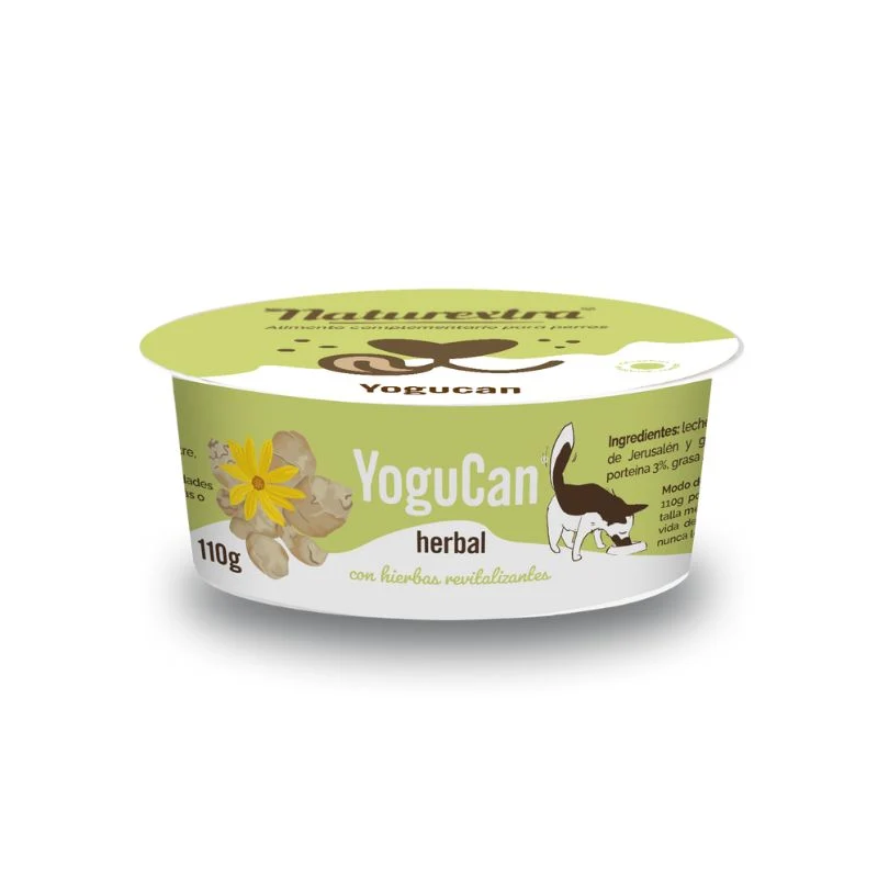 NATUREXTRA YOGUCAN HERBAL PLANTAS TERAPEUTICAS PARA PERROS Y GATOS 6 X 110 G