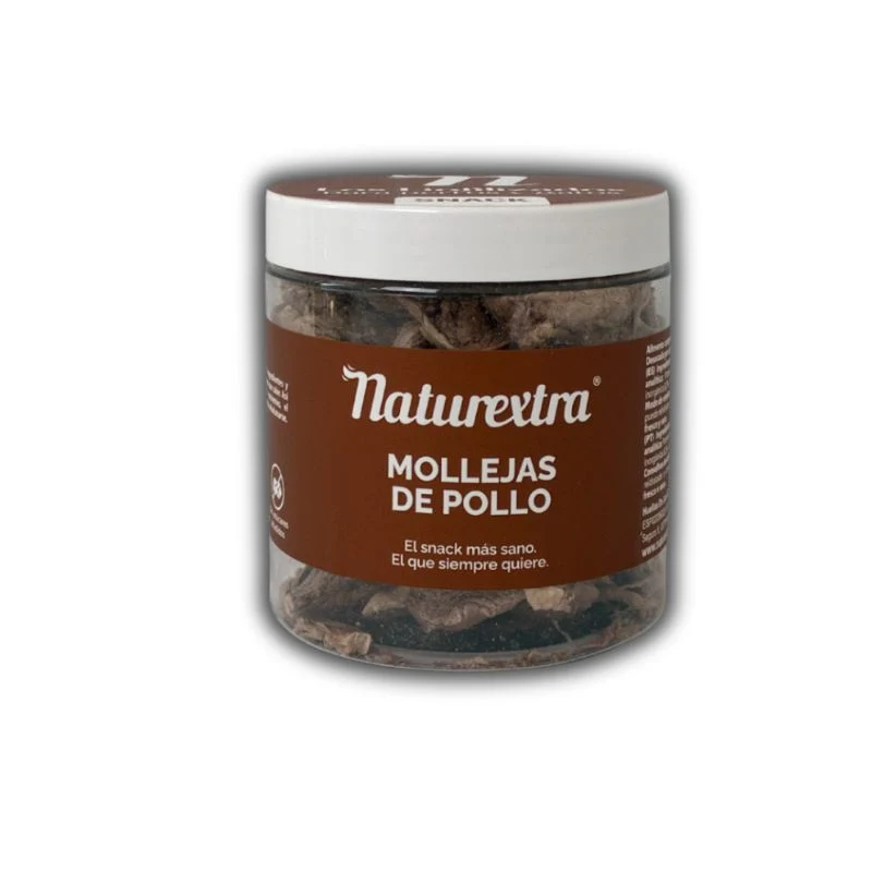 NATUREXTRA MOLLEJAS DE POLLO LIOFILIZADAS PARA PERROS Y GATOS 60 G