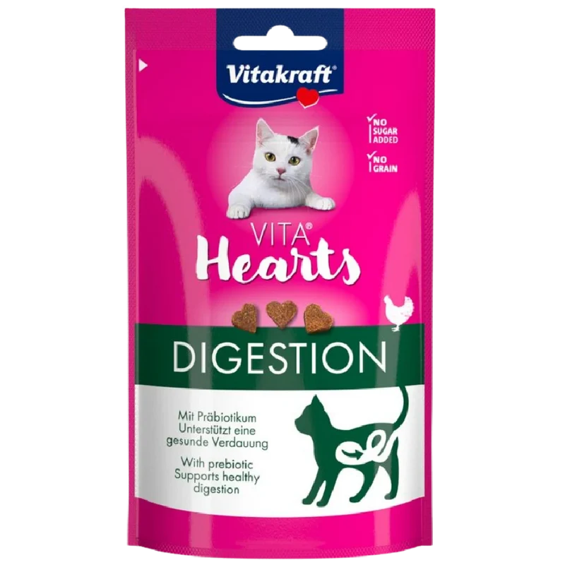 Vitakraft Vita Hearts 40 g Snack Funcional para Gatos