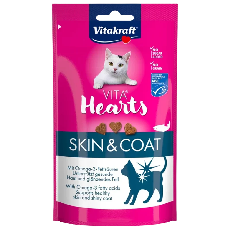 Vitakraft Vita Hearts 40 g Snack Funcional para Gatos