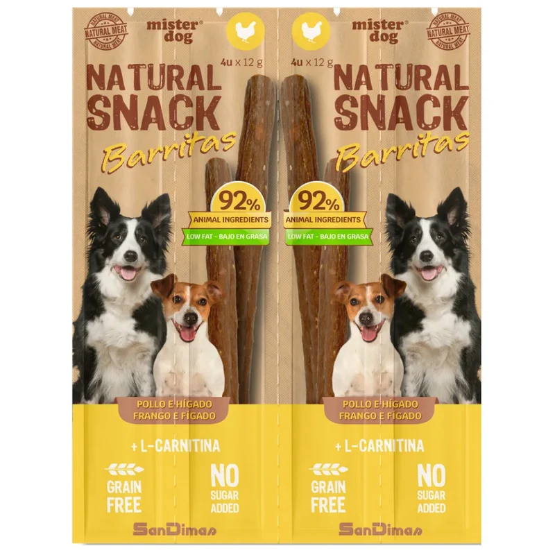Mister Dog Snack Natural para Perros