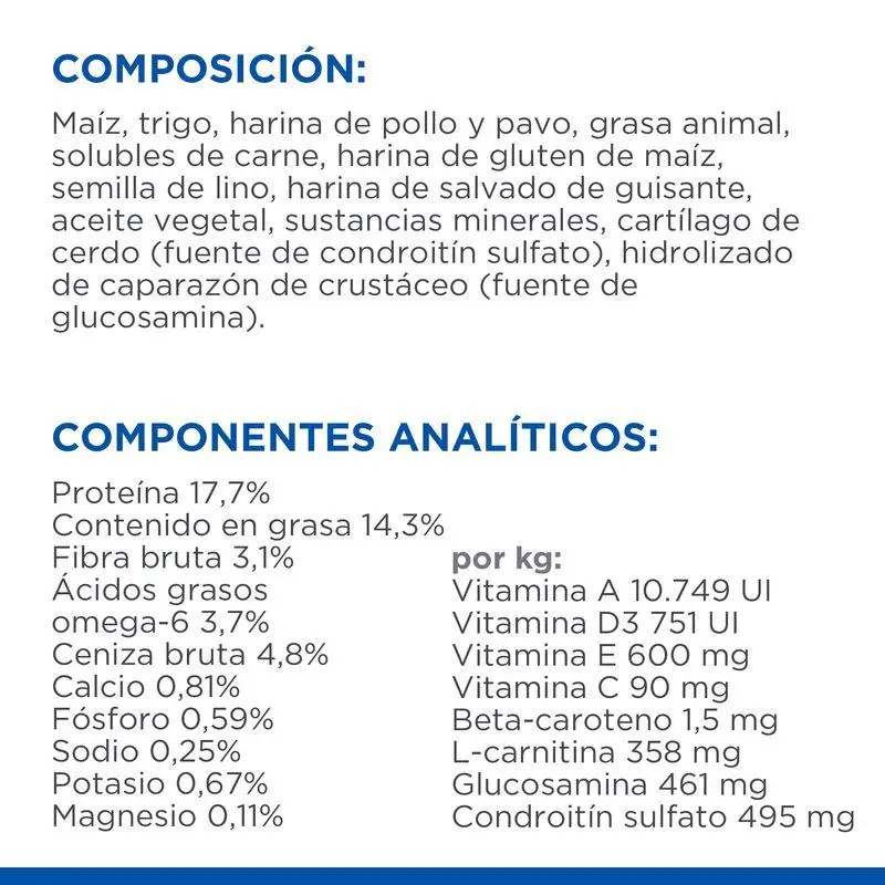 Hill'S Science Plan Mature Adult 5+ Large Breed Pollo 14 kg Alimento para Perros