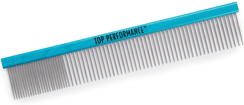 Master Grooming Tools Peine de acabado de aluminio – Peines versátiles para perros de aseo de 10 pulgadas