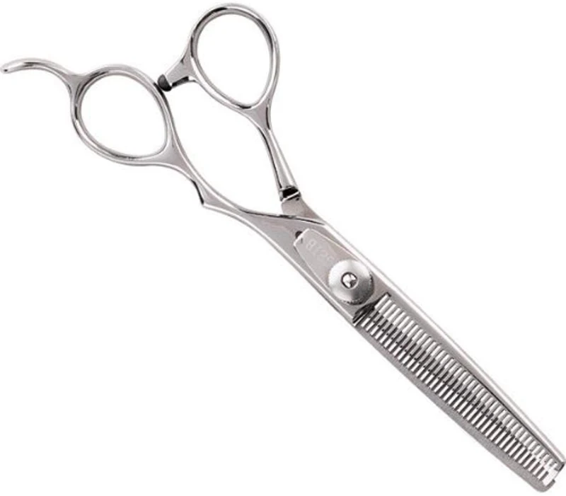GEIB de acero inoxidable pequeño mascota Gator 40-dientes Blending Tijeras, 6 – 1/2-inch