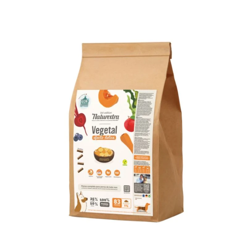 NATUREXTRA PIENSO PRENSADO EN FRIO PERROS VEGETAL DETOX