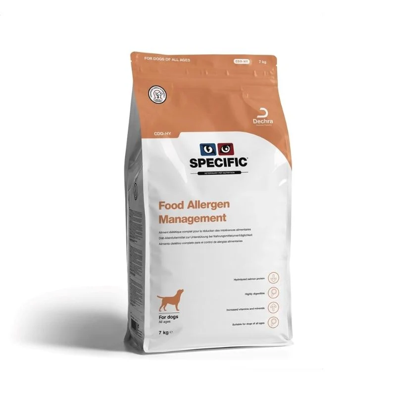 SPECIFIC PERROS FOOD ALLERGEN MANAGEMENT CDD HY 12 KG