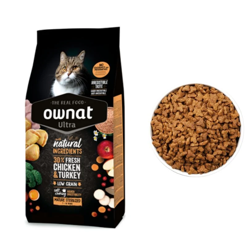 OWNAT ULTRA MATURE STERILIZED GATOS 8 KG