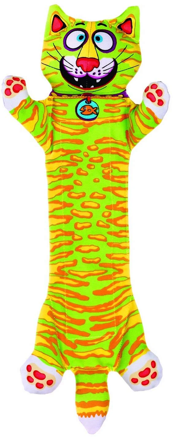 Bambú Pet dam660344 Fat Cat Flip-Flop De Flejado yankers Pet Toy, varios colores