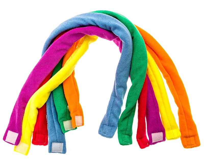 Bandas de masticar collares 6-Pack Rizo Super absorbente alternativa a masticación Camisas y prendas de vestir