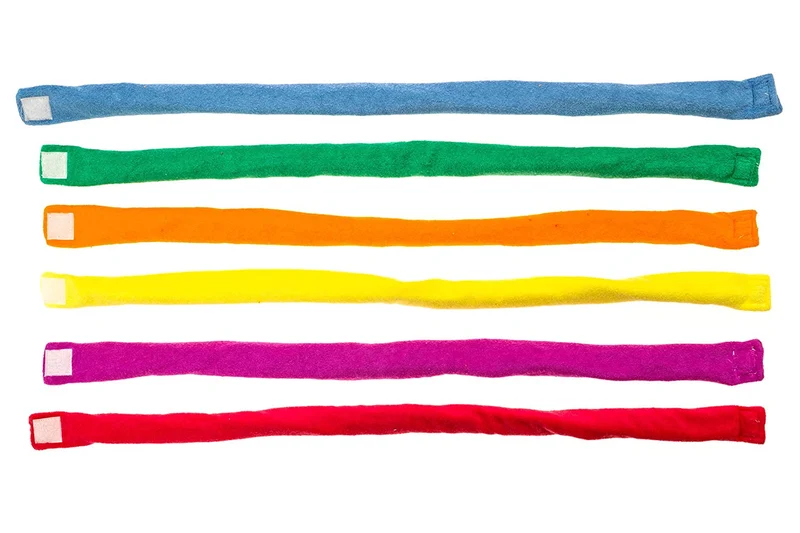 Bandas de masticar collares 6-Pack Rizo Super absorbente alternativa a masticación Camisas y prendas de vestir