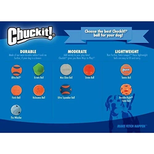 Canine Hardware Chuckit Erratic Ball Medium (2 unidades)