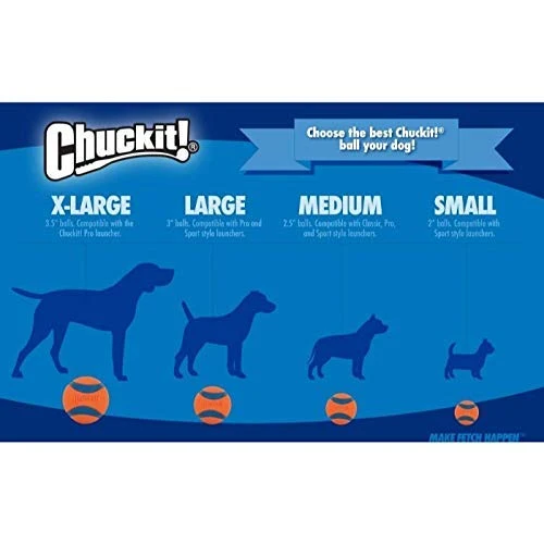 Canine Hardware Chuckit Erratic Ball Medium (2 unidades)