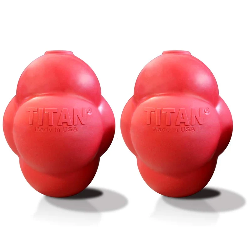 Titan Busy Bounce, Juguete para perro resistente y duradero con rebote impredecible | Fabricado en Estados Unidos