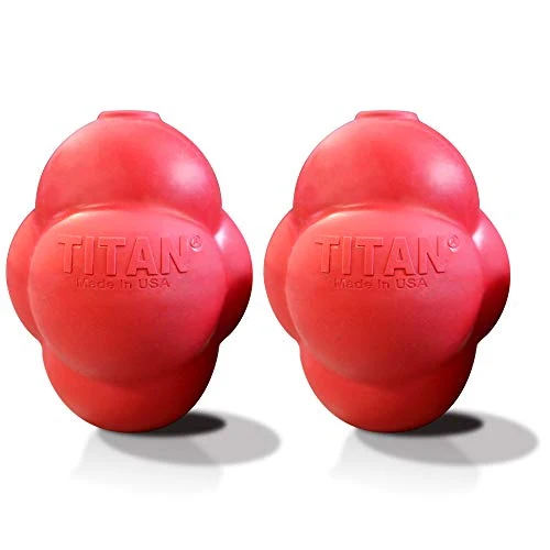 Titan Busy Bounce, Juguete para perro resistente y duradero con rebote impredecible | Fabricado en Estados Unidos