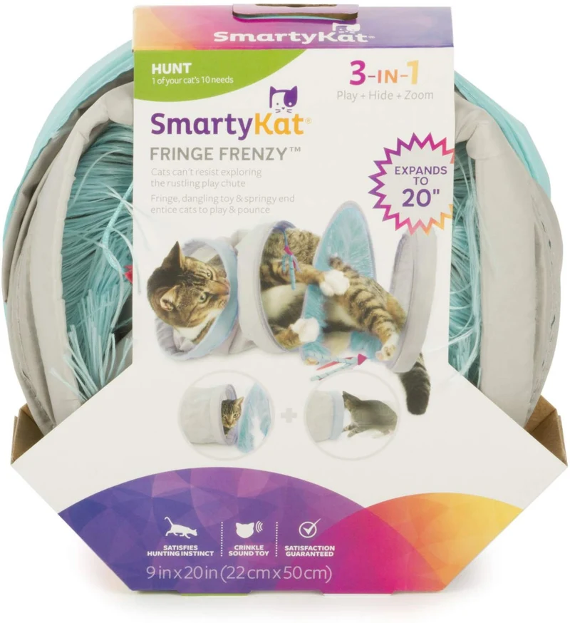 Smarty Kat SMK flecos Frenzy túnel 3 en 1