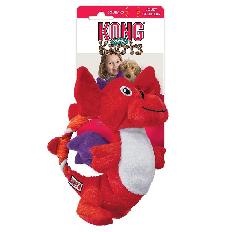 Dragon Knots, juguete para perro, mediano/grande, los colores varían