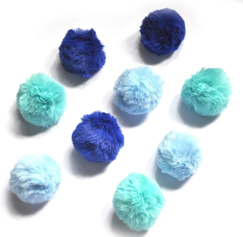 Ballmie - Pelota de peluche con sonajero para gatos, regalo de Pascua