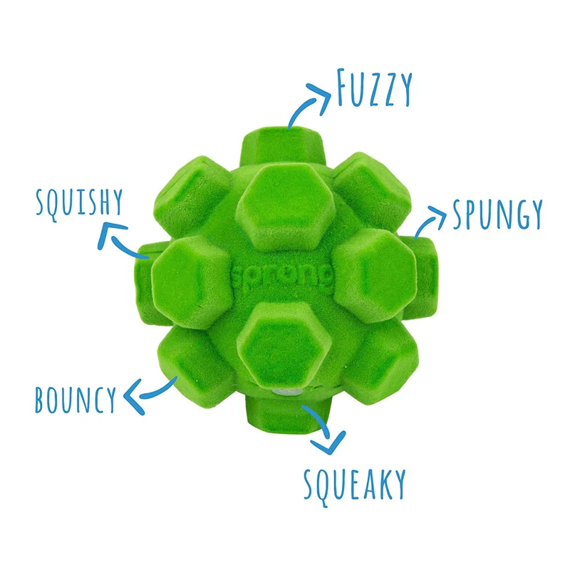 Pet Craft Supply Bouncy, Squishy, Floaty Dog Toy Ball con Super Squeaker