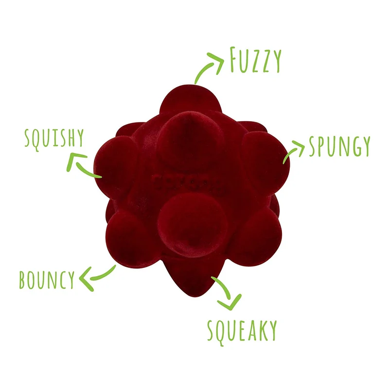 Pet Craft Supply Bouncy, Squishy, Floaty Dog Toy Ball con Super Squeaker