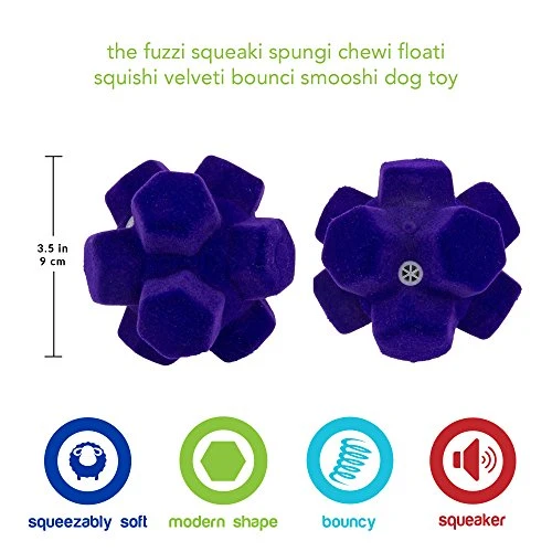 Pet Craft Supply Bouncy, Squishy, Floaty Dog Toy Ball con Super Squeaker
