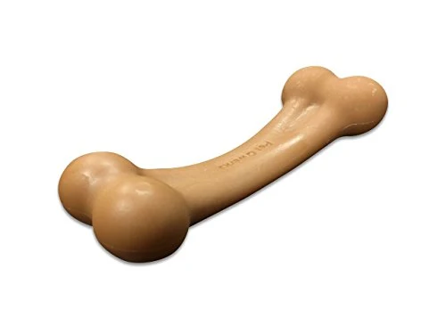 Juguetes para masticar perros de Pet Qwerks BarkBone para masticadores agresivos, fabricados en Estados Unidos
