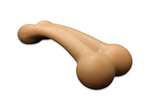 Juguetes para masticar perros de Pet Qwerks BarkBone para masticadores agresivos, fabricados en Estados Unidos