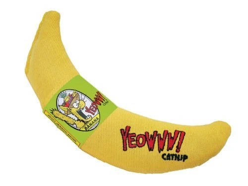 Yeowww! Organic Catnip Toy Variety Pack ? Cigar & Banana & Rainbow ? Made in USA
