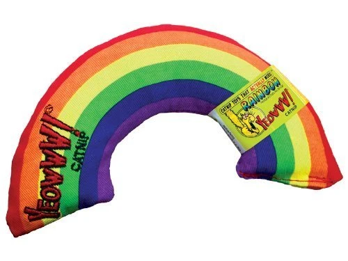 Yeowww! Organic Catnip Toy Variety Pack ? Cigar & Banana & Rainbow ? Made in USA