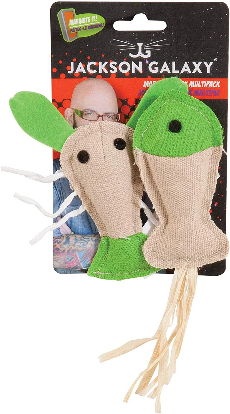 Jackson Galaxy Marinater juguetes