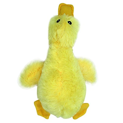 Perro Peluche Juguetes – Squeaky Duck & paquete de 2 Dragones & paquete de 4 juguetes de cuerda para perros pequeños, medianos y grandes
