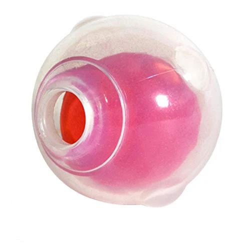 Chase 'n Chomp Amazing Squaeker Ball para mascotas, 1.5 pulgadas