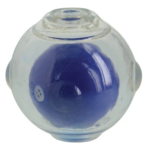 Chase 'n Chomp Amazing Squaeker Ball para mascotas, 1.5 pulgadas