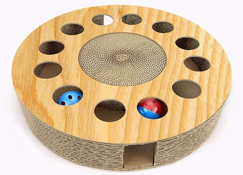 LECWAY Puzzles para Gatos Rompecabezas Juguete de Gato Interactivo Juguete de Gato Juguete de Tratamiento para Gato Pelota Juguete de Juguete Interactivo Rascador de Gato Pelota Rascador de Gato 13"