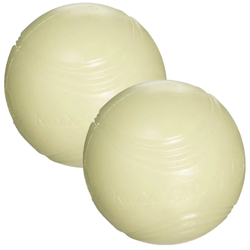 ¡Chuckit! (2 unidades Chuck IT! Lightplay Max Glow - Pelotas de golf (tamaño grande)