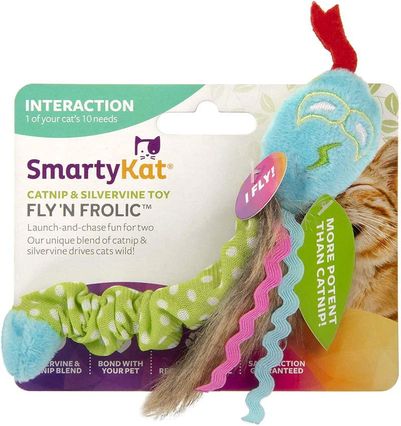 SmartyKat HappyNip Fly 'n Frolic - Pañuelo para puerta, diseño de gato