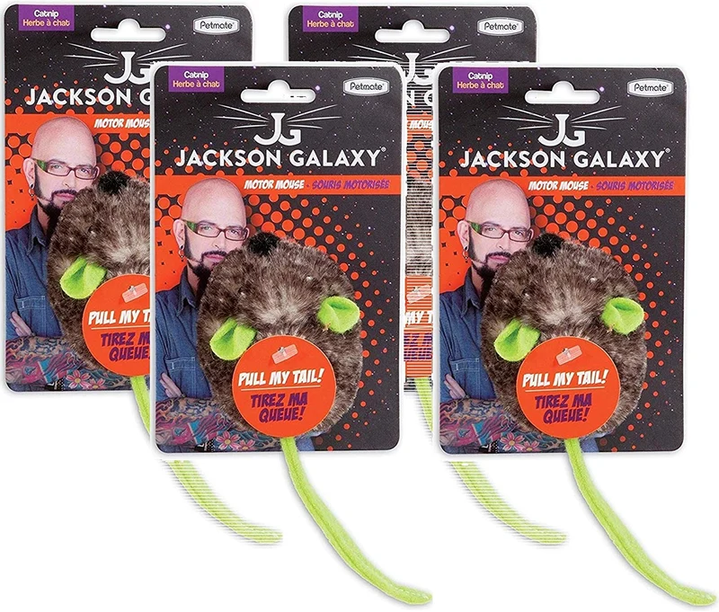 Petmate Jackson Galaxy Motor Mouse with Catnip