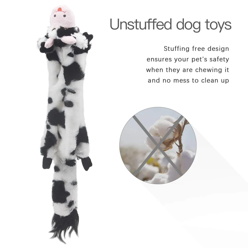 YeePee - Juguete para perro con diseño de perro de peluche, 5 unidades, para perros grandes y perros medianos