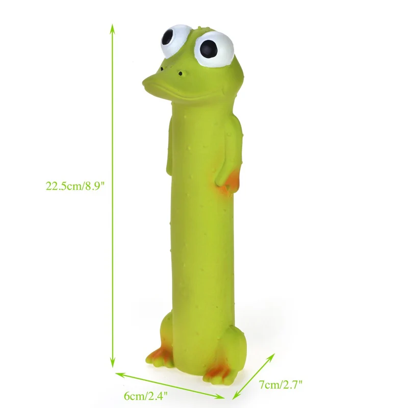 Chiwava Squeaky - Juguete de látex para perros, diseño de cachorro de animales