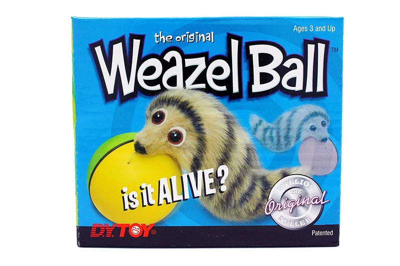 D.Y. Juguete de pelota motorizada para mascotas Toy 1 Weazel