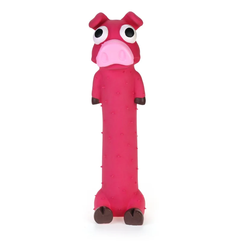 Chiwava Squeaky - Juguete de látex para perros, diseño de cachorro de animales