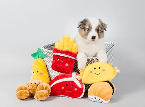 ZippyPaws NomNomz - Juguete de peluche para perro