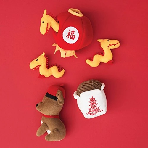 ZippyPaws NomNomz - Juguete de peluche para perro