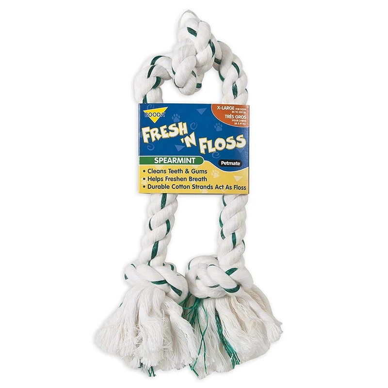 Booda Fresh N Floss Tug Rope Dog Toy