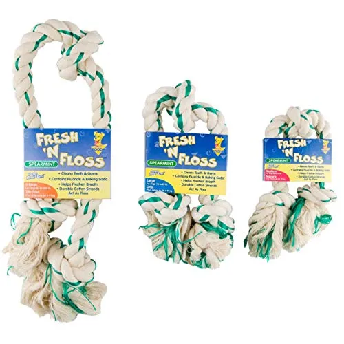 Booda Fresh N Floss Tug Rope Dog Toy