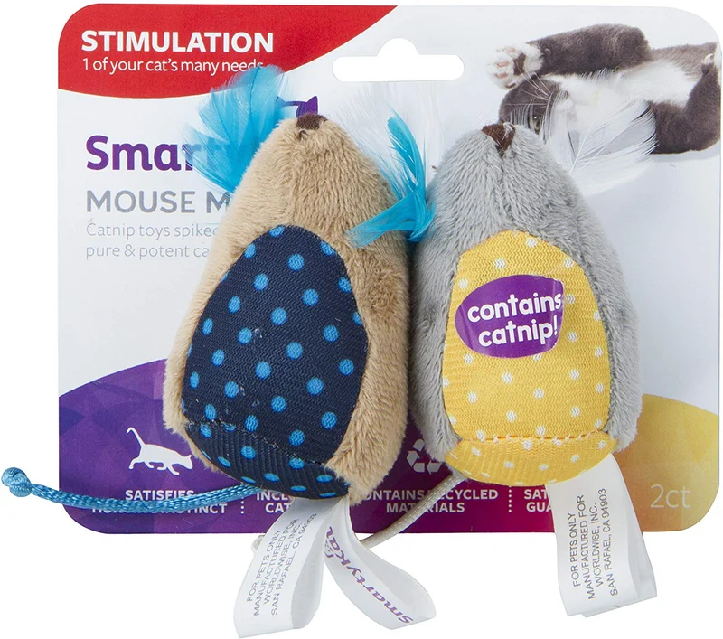 SmartyKat - Juguete para gatos con pluma