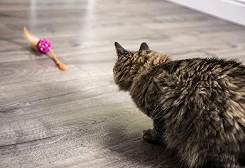 SmartyKat - Juguete para gatos con pluma