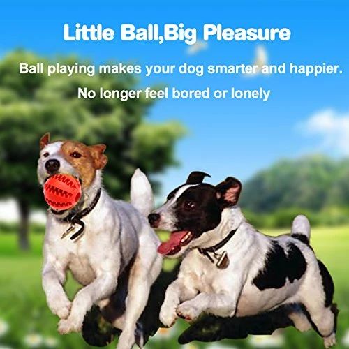 Idepet Pelota de juguete para perro, no tóxica, resistente a mordidas, pelota de juguete para mascotas, perros, cachorros, gatos, alimentador de comida para mascotas, masticar, limpieza de dientes, juego de pelotas de ejercicio, 2 unidades, azul y verde