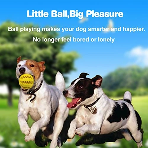 Idepet Pelota de juguete para perro, no tóxica, resistente a mordidas, pelota de juguete para mascotas, perros, cachorros, gatos, alimentador de comida para mascotas, masticar, limpieza de dientes, juego de pelotas de ejercicio, 2 unidades, azul y verde